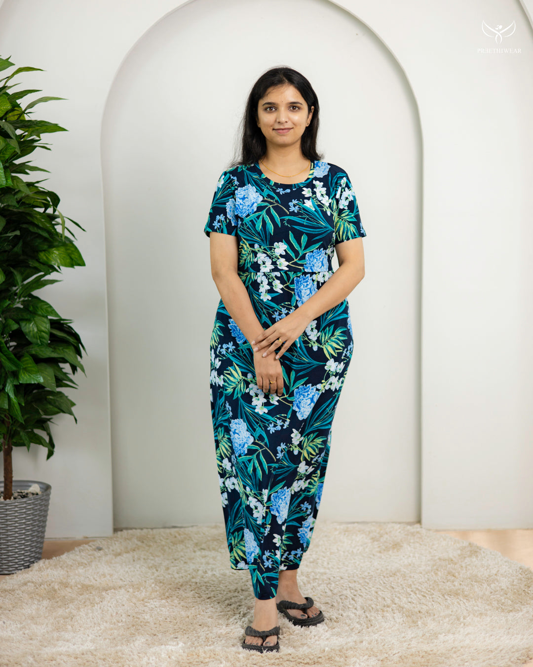 Varnaa  Ultimate SoftCotton Full Length Maternity Loungewear