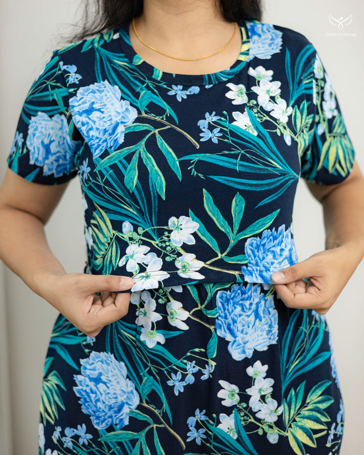 Varnaa  Ultimate SoftCotton Full Length Maternity Loungewear