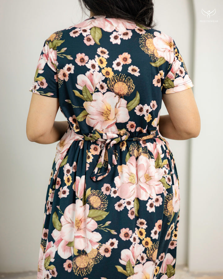 Aamina  Lightweight SoftCotton Full Length Maternity Loungewear