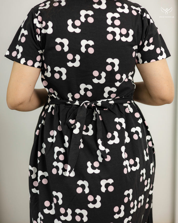 Nasreen  Cotton Full Length Maternity Loungewear