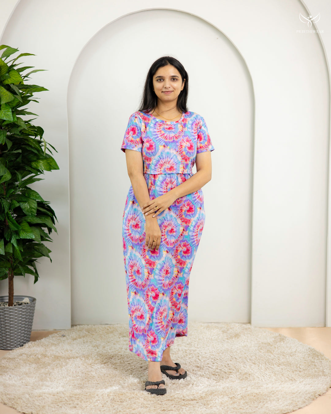 Amutha Ultimate SoftCotton Full Length Maternity Loungewear