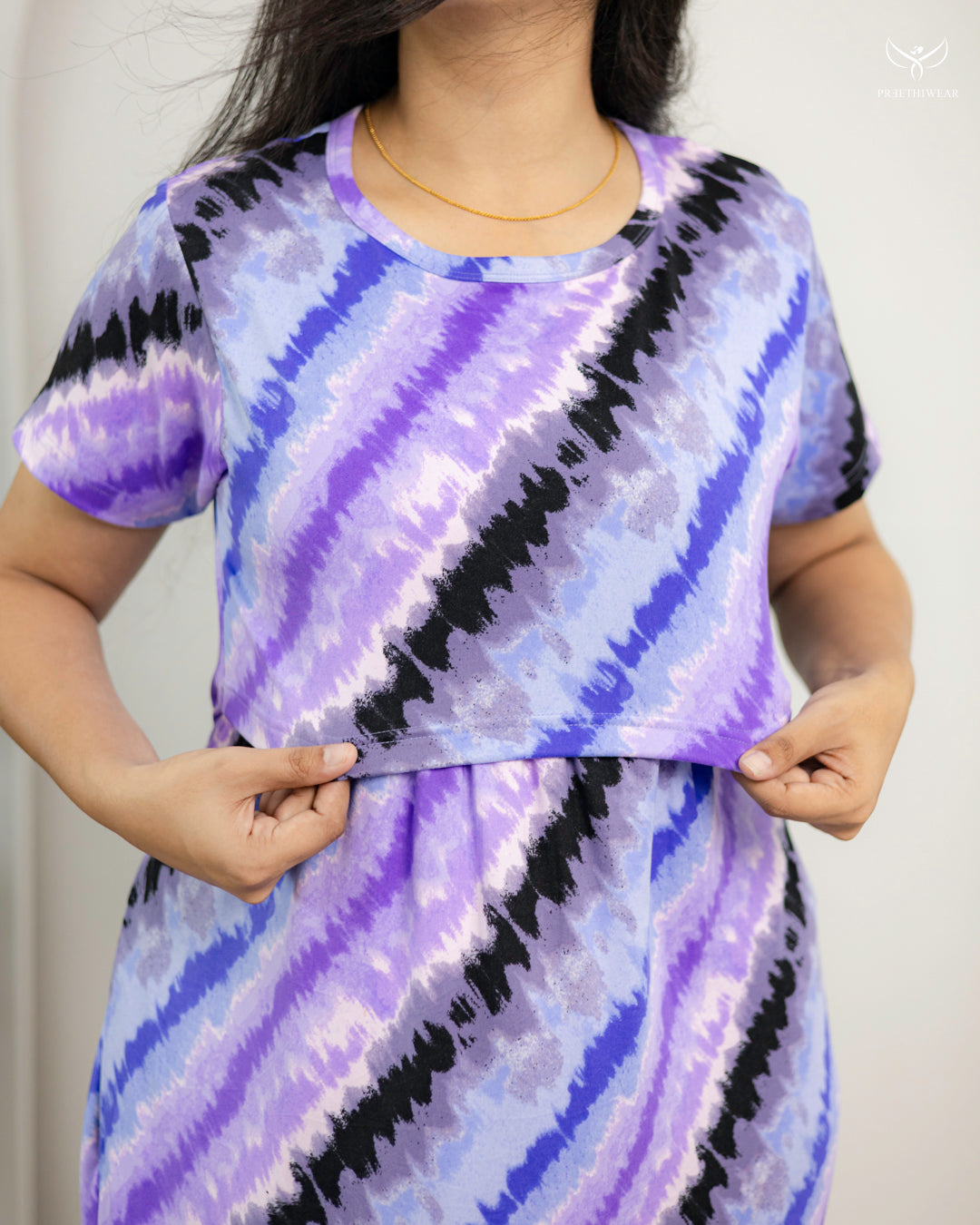 Sakthi  SoftCotton Full Length Maternity Loungewear