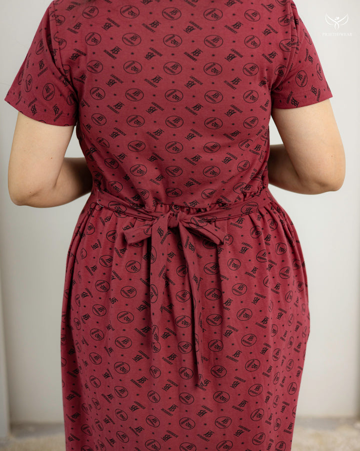 Keerthika SoftCotton Full Length Maternity Loungewear