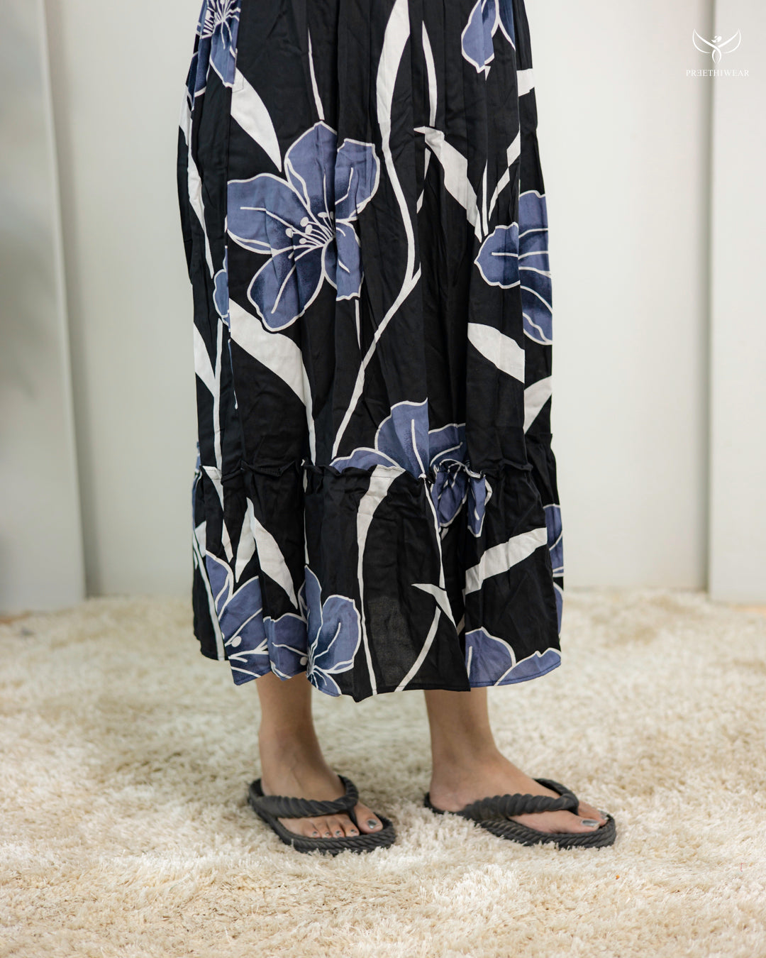 Jothika Maternity Dress with center Zip