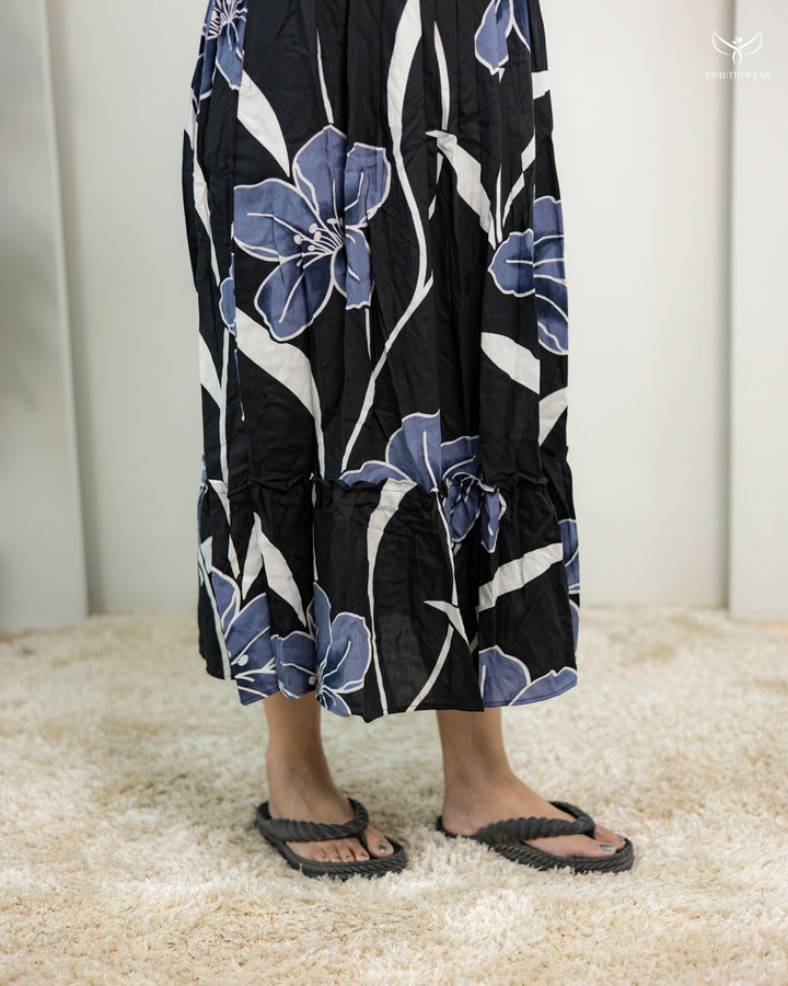 Jothika Maternity Dress with center Zip