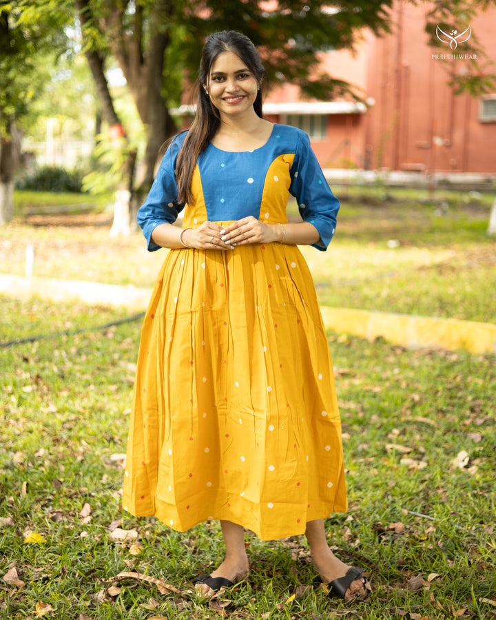Poovizhi  Maternity Dress