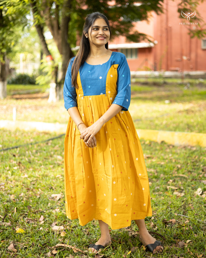 Poovizhi  Maternity Dress