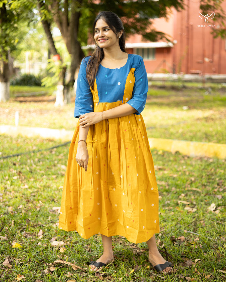 Poovizhi  Maternity Dress