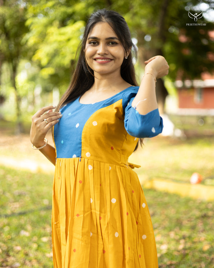 Poovizhi  Maternity Dress