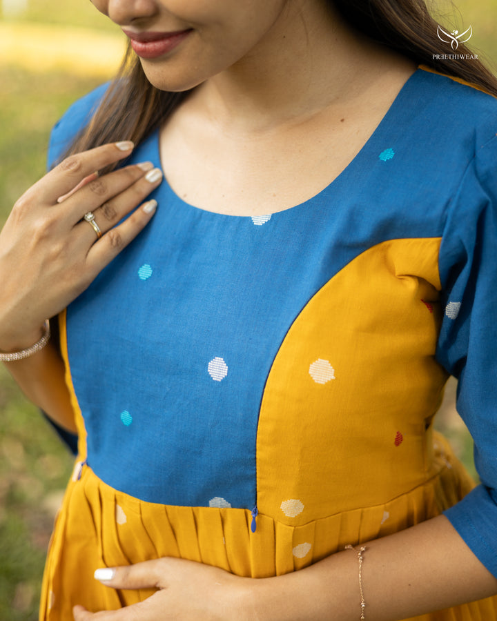Poovizhi  Maternity Dress