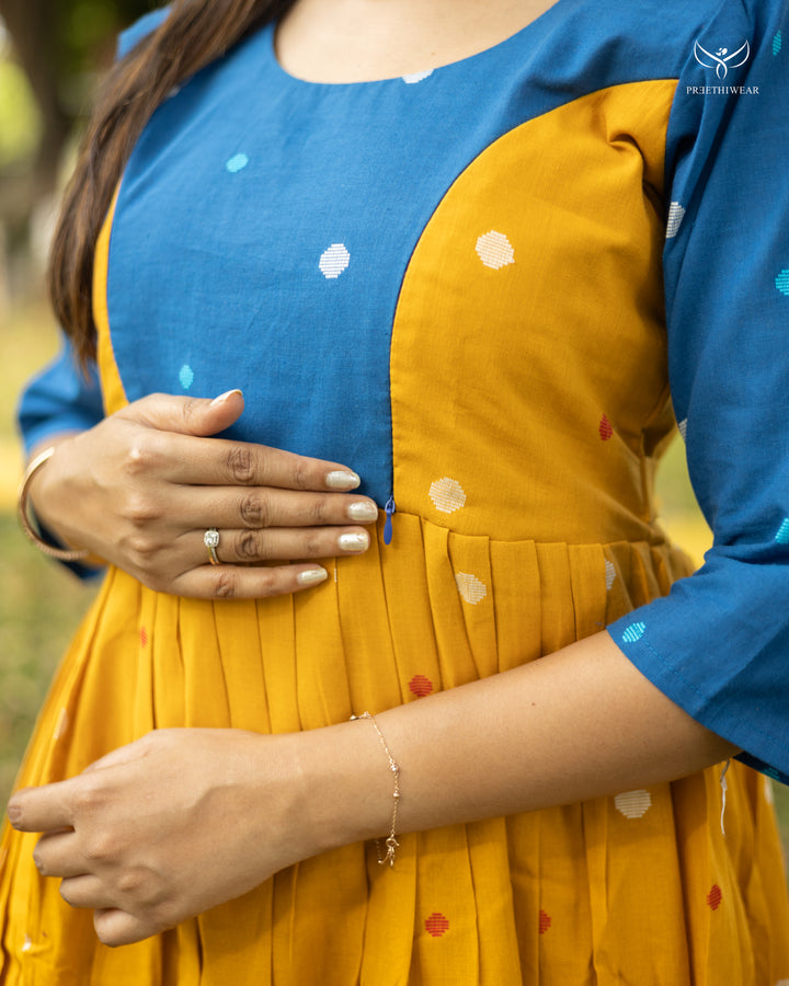 Poovizhi  Maternity Dress