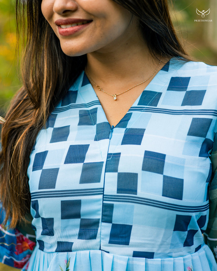 Yasika Maternity Dress with center Zip