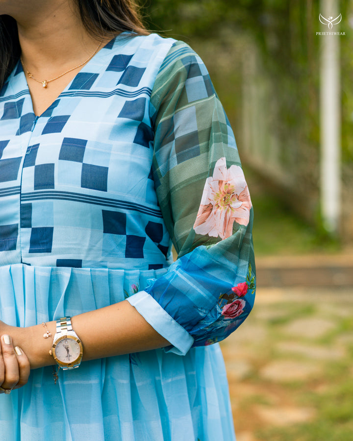 Yasika Maternity Dress with center Zip