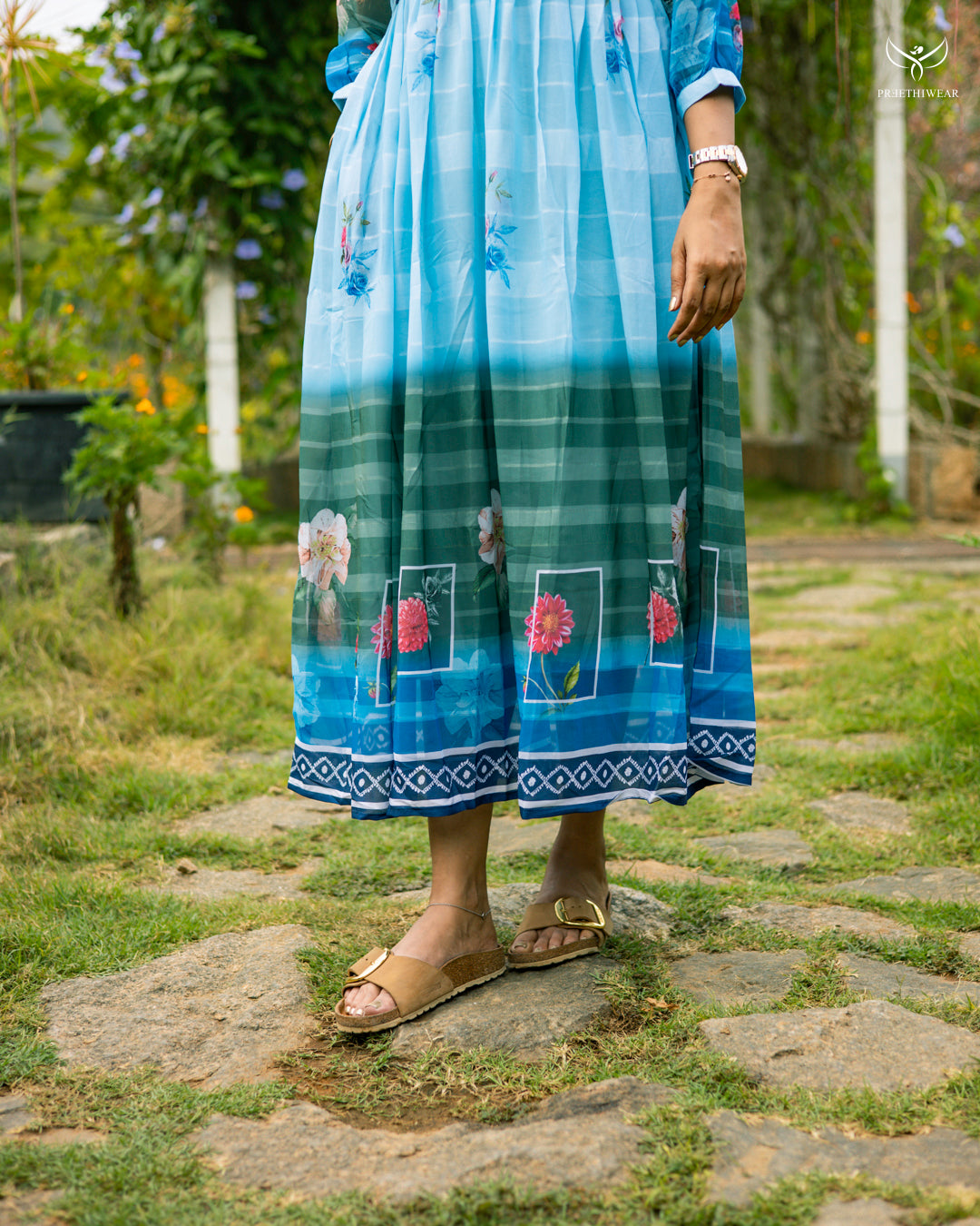 Yasika Maternity Dress with center Zip