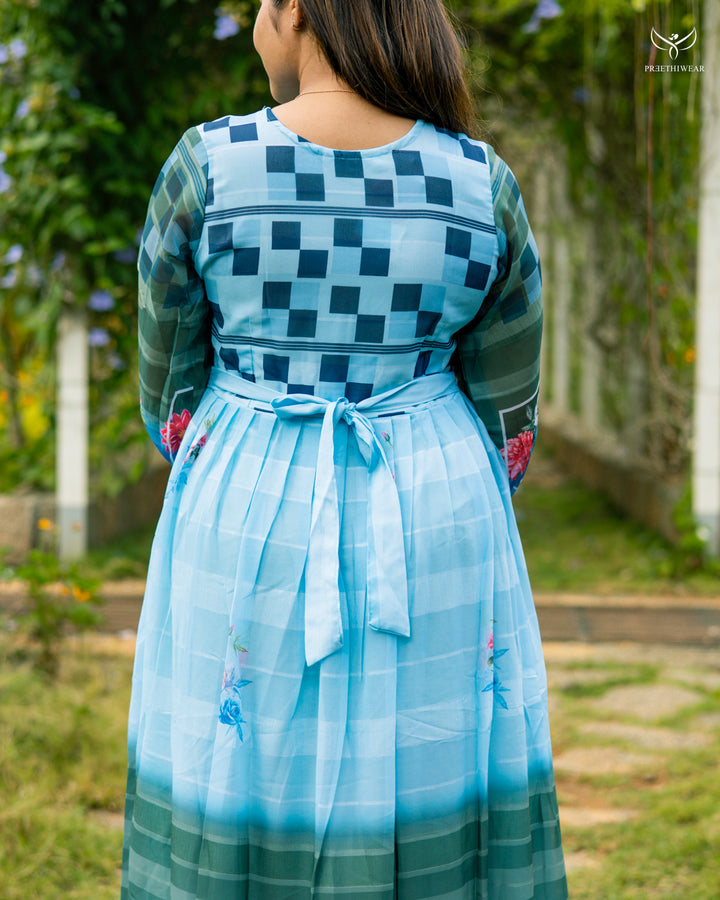 Yasika Maternity Dress with center Zip