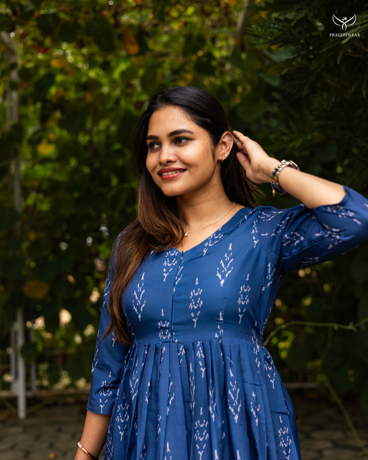 Akhila3  Maternity Dress with center Zip(PREORDER-SEP30)