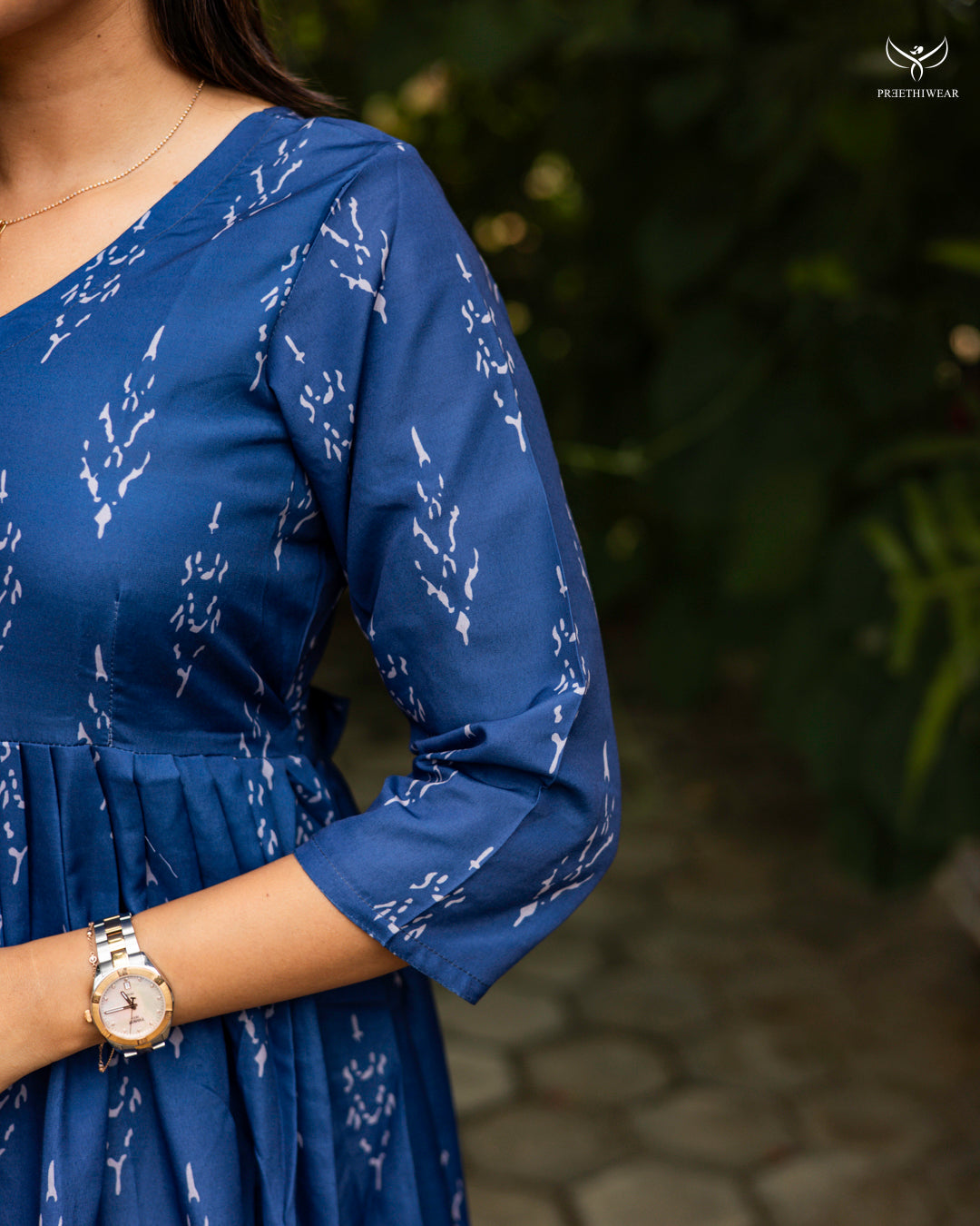 Akhila3  Maternity Dress with center Zip(PREORDER-SEP30)