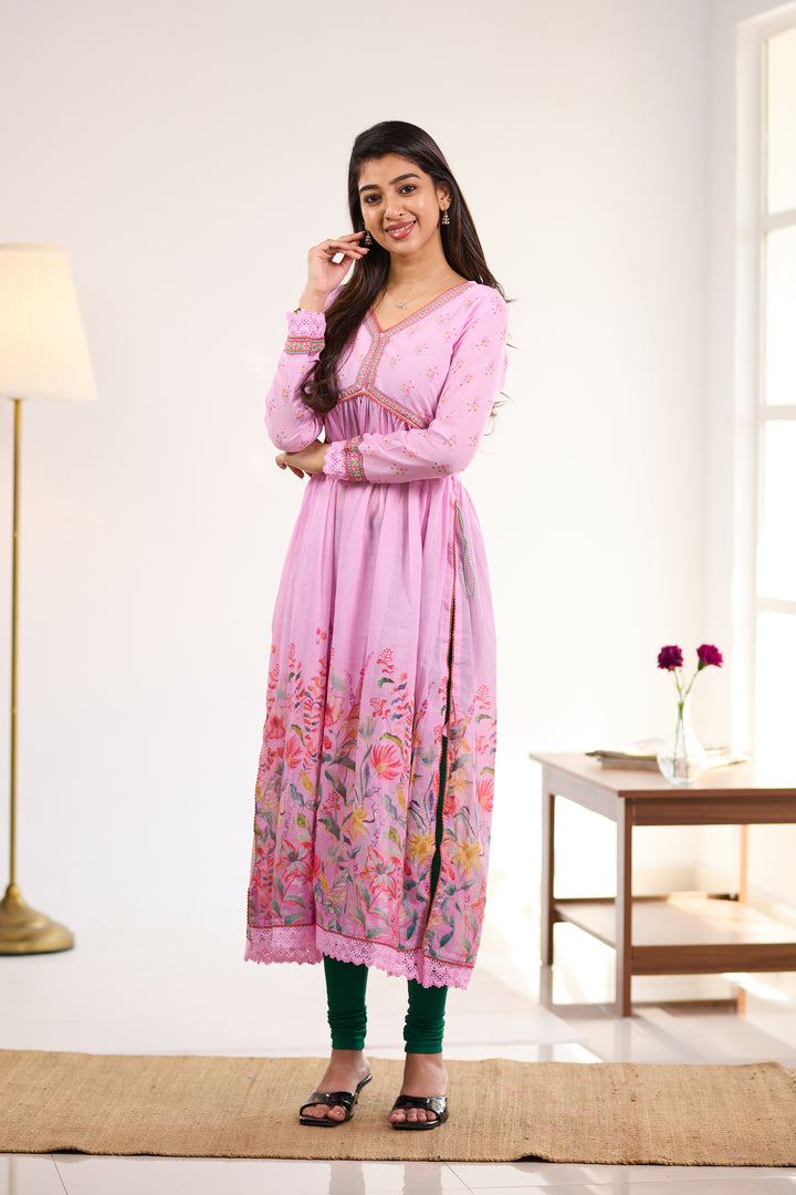 Megha Alia Cut Kurthi