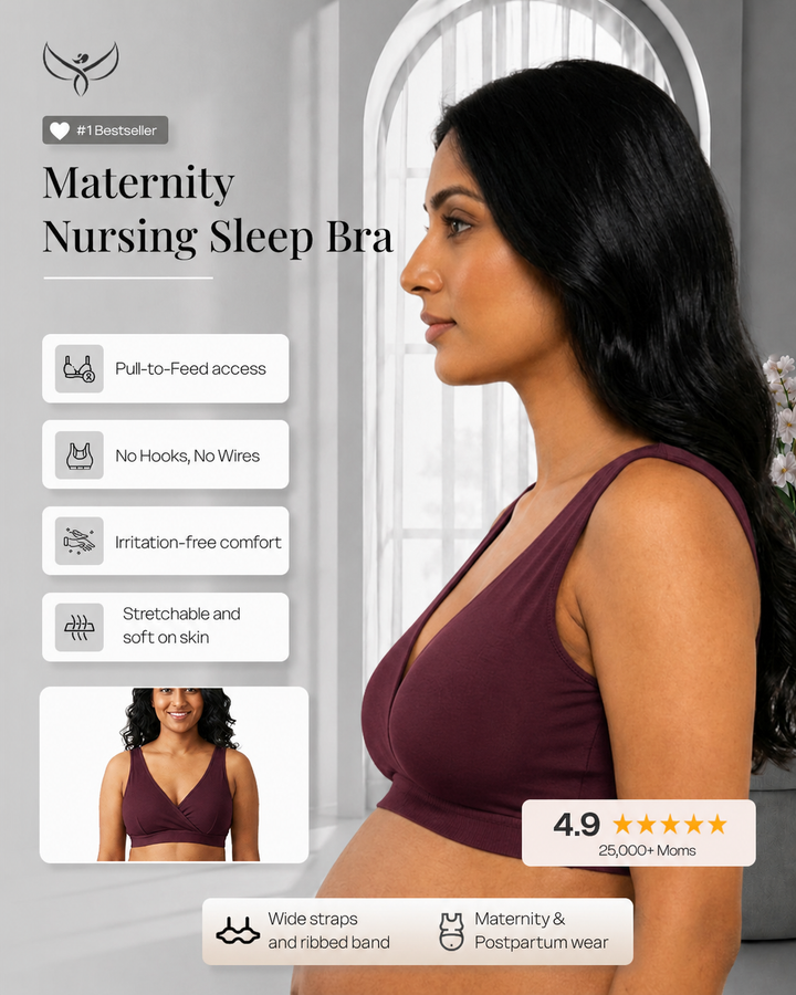Pull-down Nursing Bra