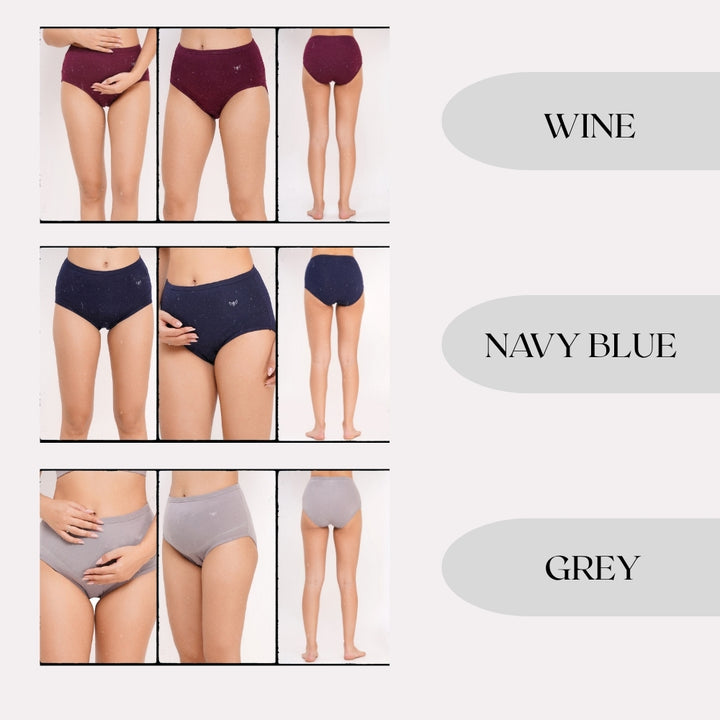 Combo Everyday Maternity Panties (Pre & Post Delivery) – Pack of 3