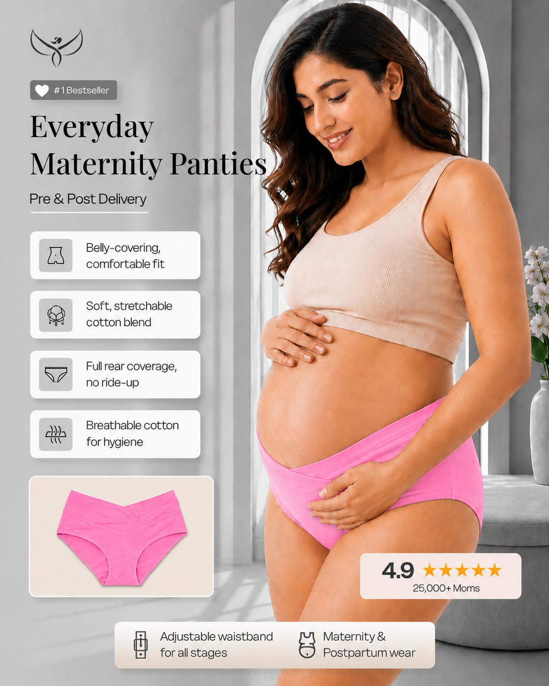 Everyday Maternity Panties (Pre & Post Delivery)