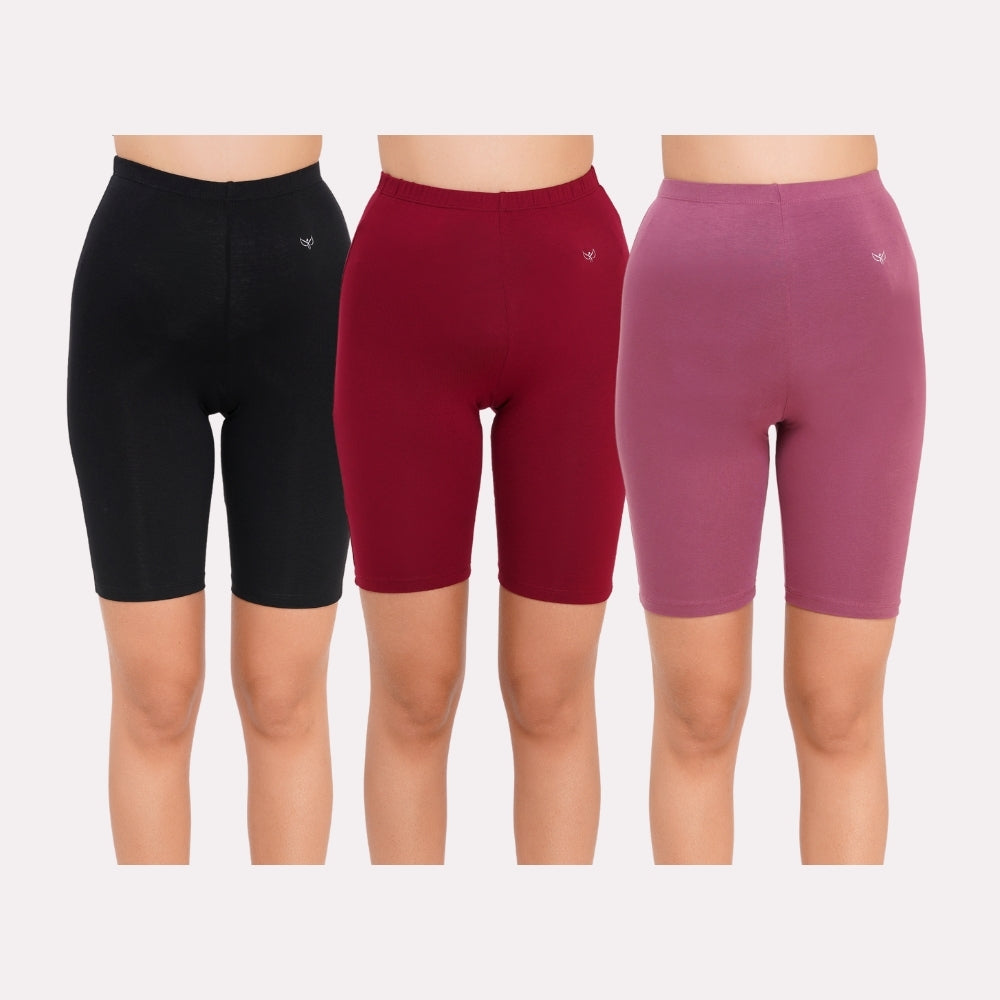 Preethiwear Maternity & Postpartum Tights  Pack of 3