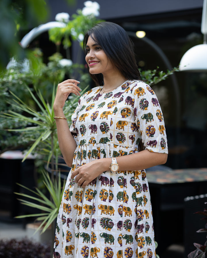 Kanmani Maternity Kurthi