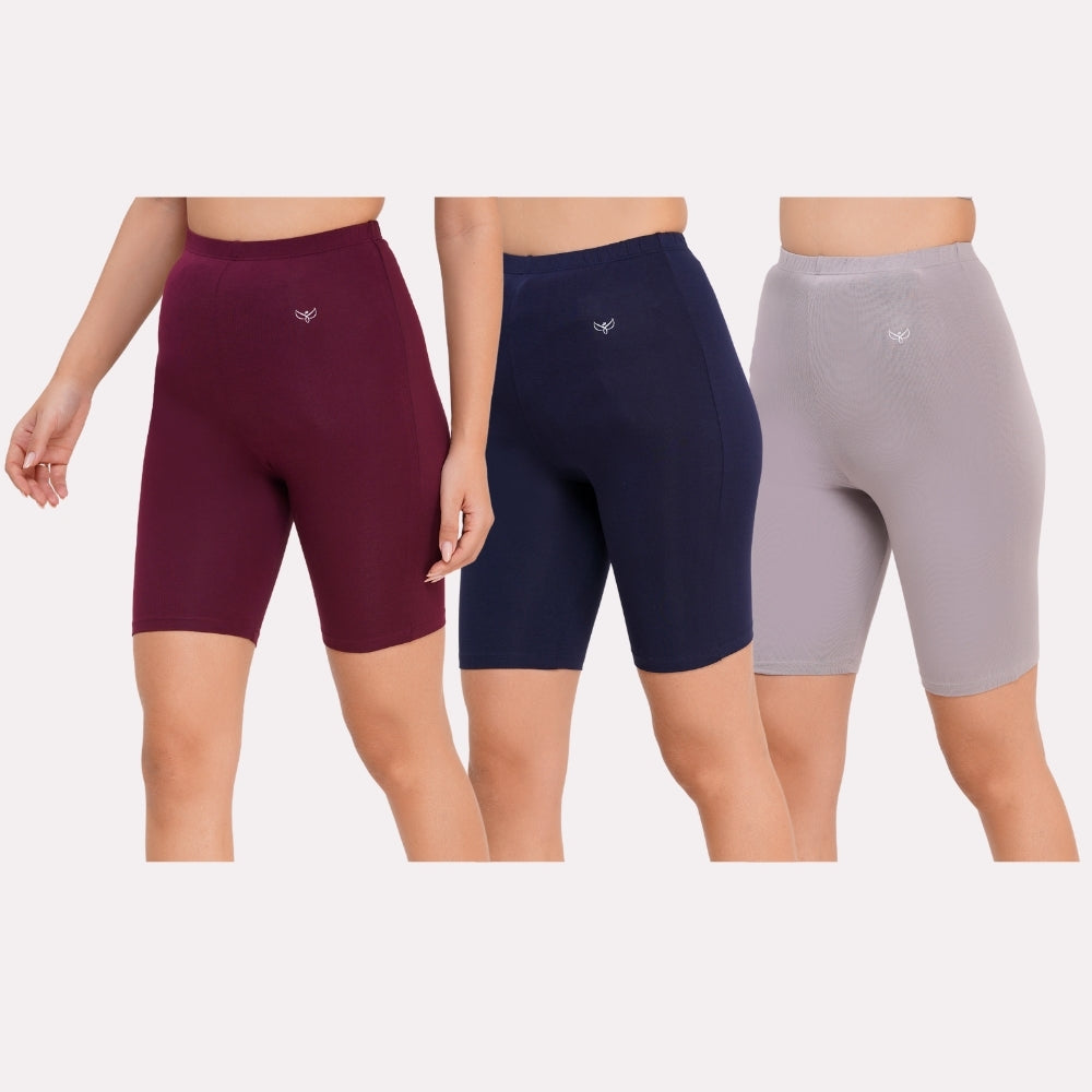 Preethiwear Maternity & Postpartum Tights  Pack of 3