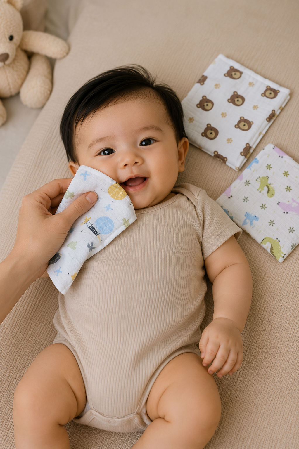 Infant Wipes pack of 3