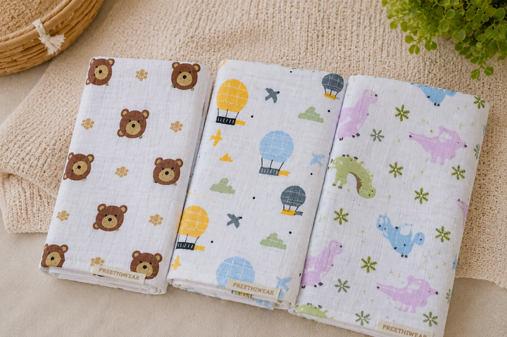 Infant Wipes pack of 3