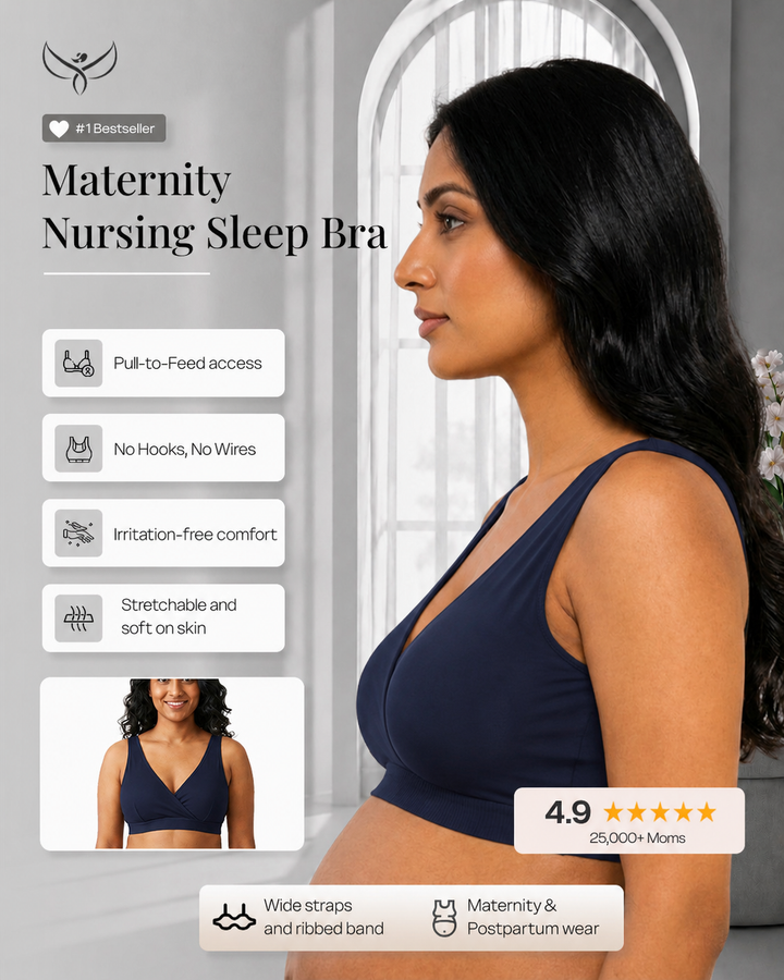 Pull-down Nursing Bra