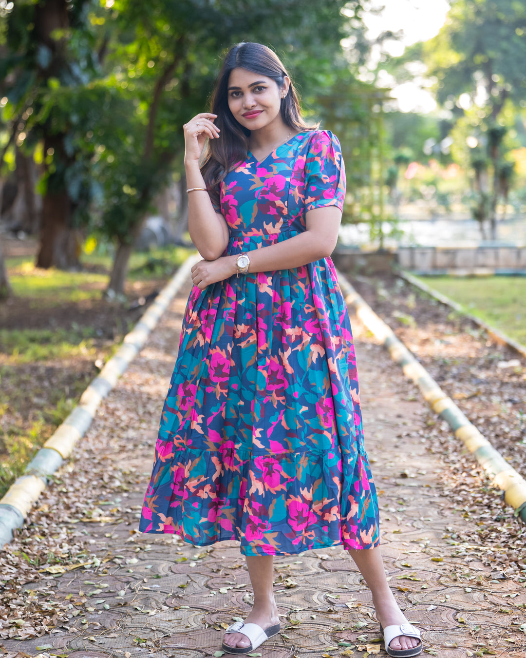 Mounika Maternity Dress