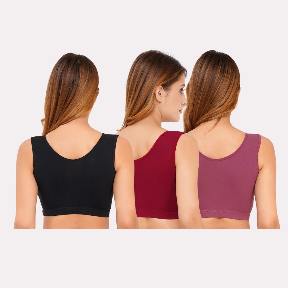 Combo Maternity Nursing Sleep Bra Pack of 3
