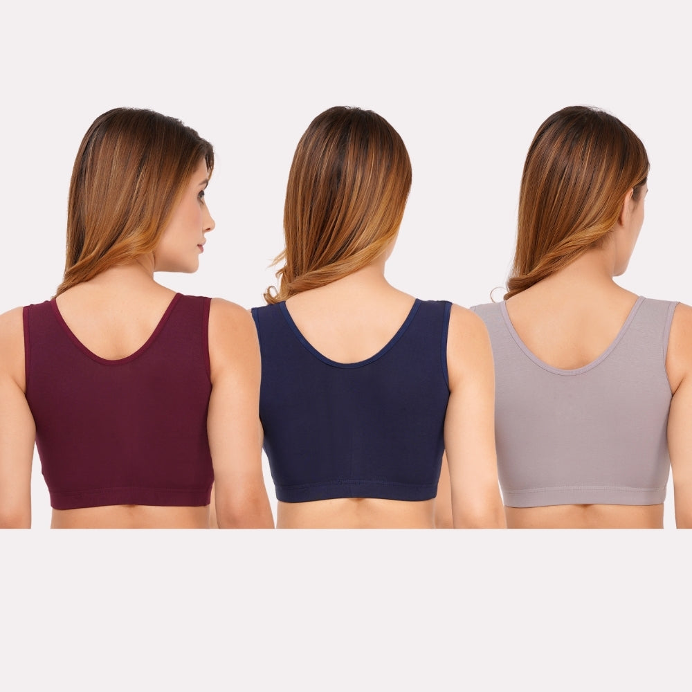 Combo Maternity Nursing Sleep Bra Pack of 3