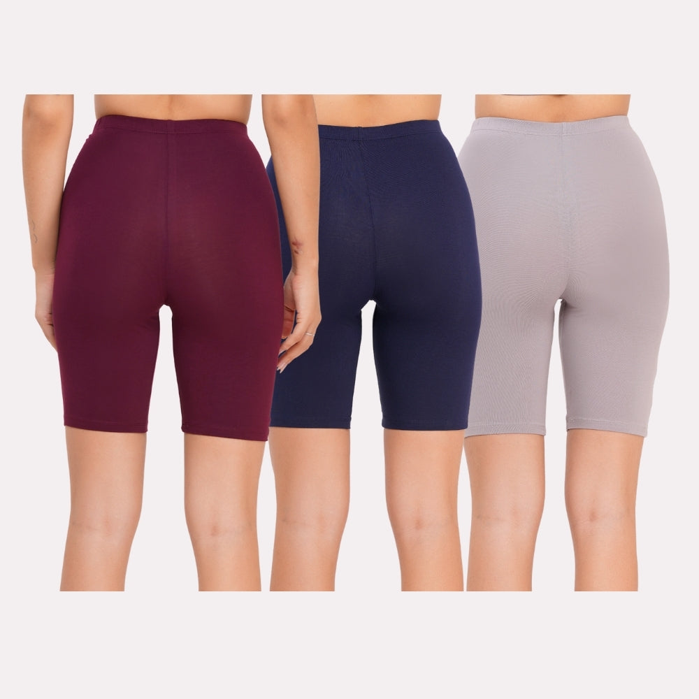 Preethiwear Maternity & Postpartum Tights  Pack of 3