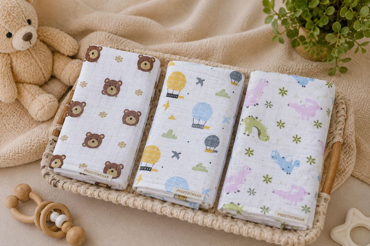 Infant Wipes pack of 3