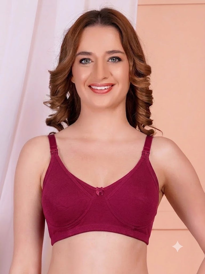 Clip-down Nursing Bra – Bamboo Cotton