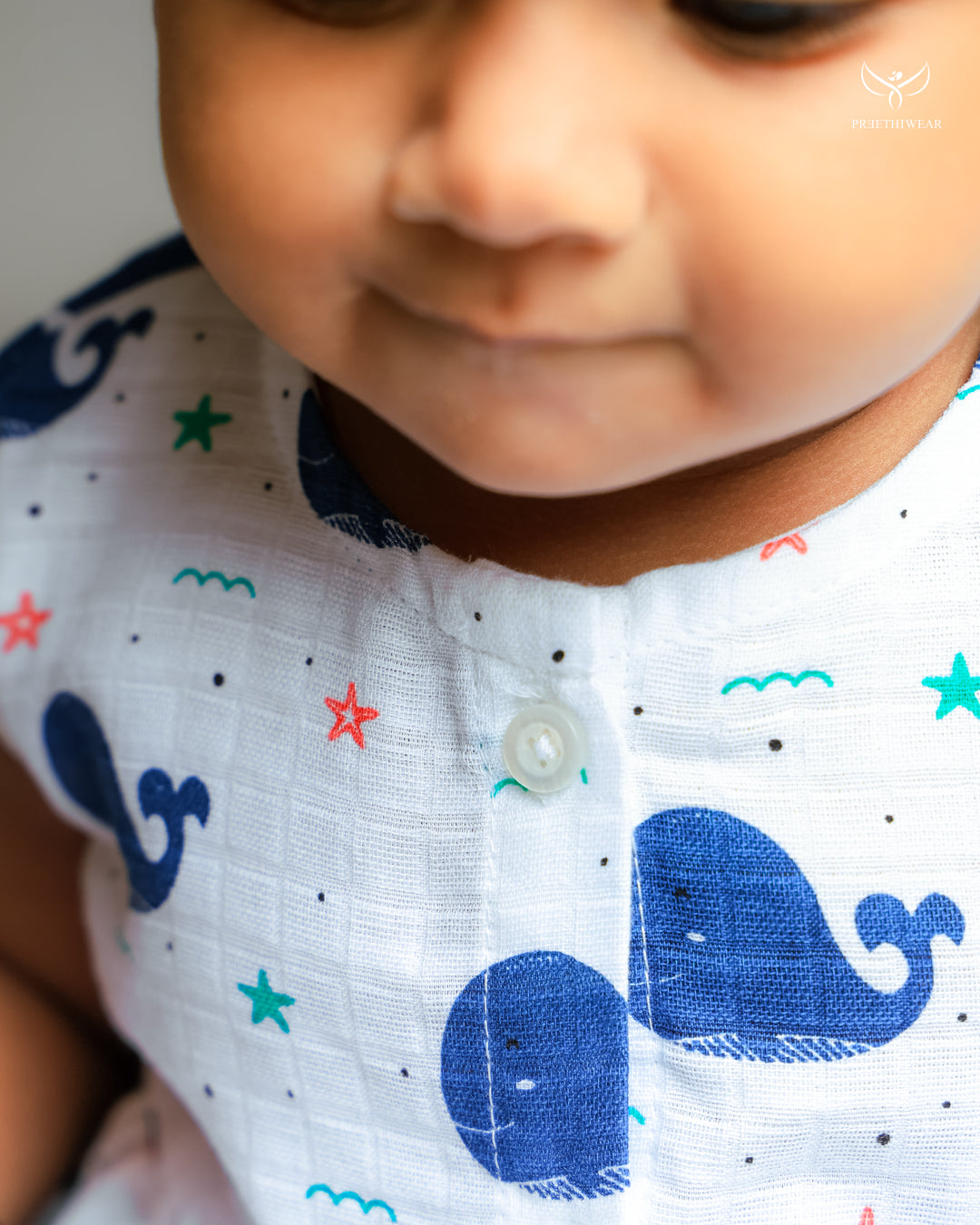 Whales Frock / Bloomers