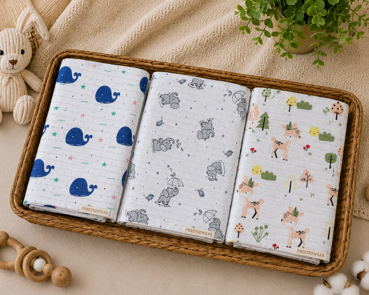 Infant Wipes pack of 3