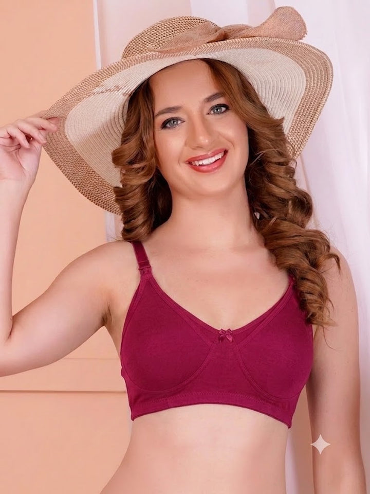 Clip-down Nursing Bra – Bamboo Cotton