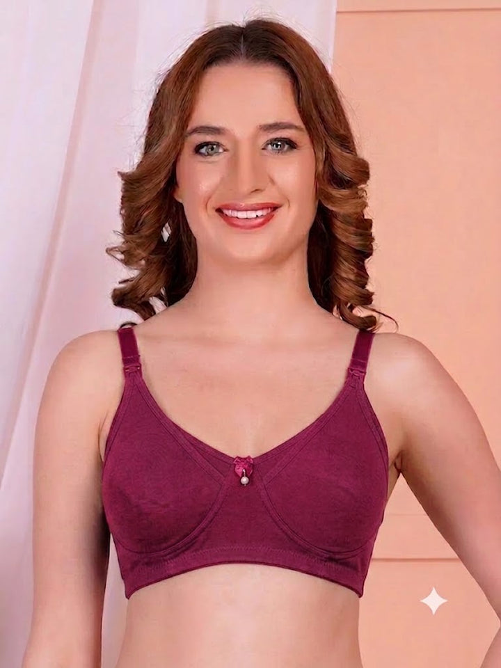 Clip-down Nursing Bra – Bamboo Cotton