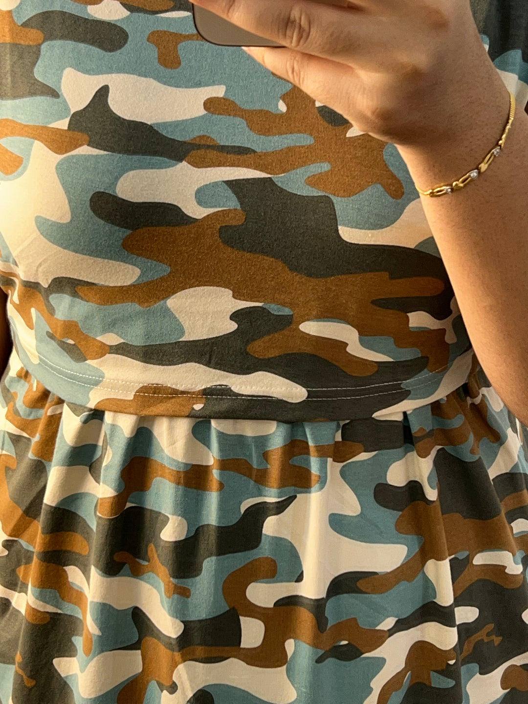 MilitaryG SoftCotton Calf Length Maternity Loungewear