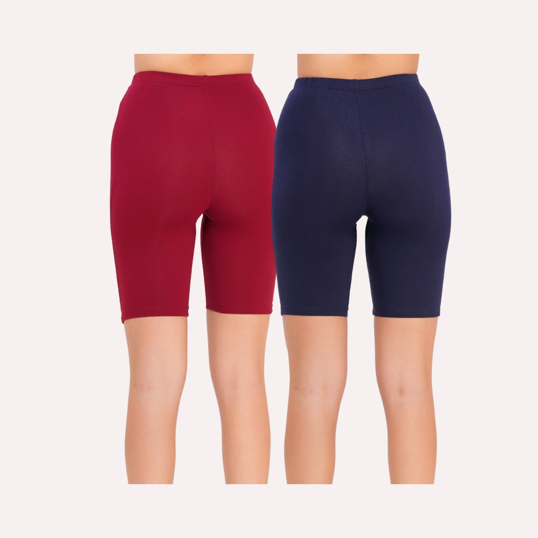 Preethiwear Maternity & Postpartum Tights  Pack of 2