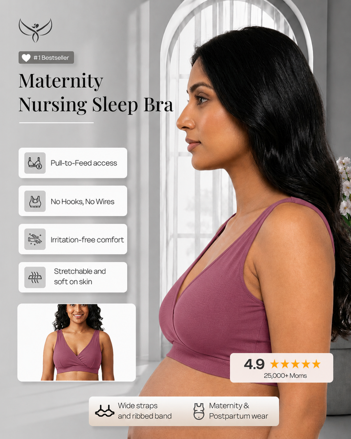 Pull-down Nursing Bra