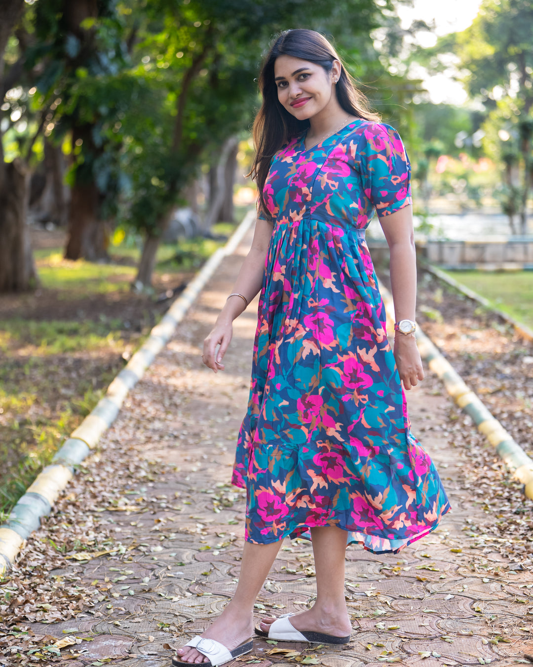 Mounika Maternity Dress