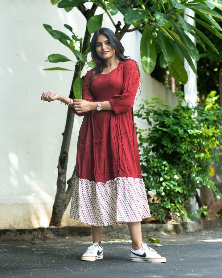 Pallavi Maternity Kurthi