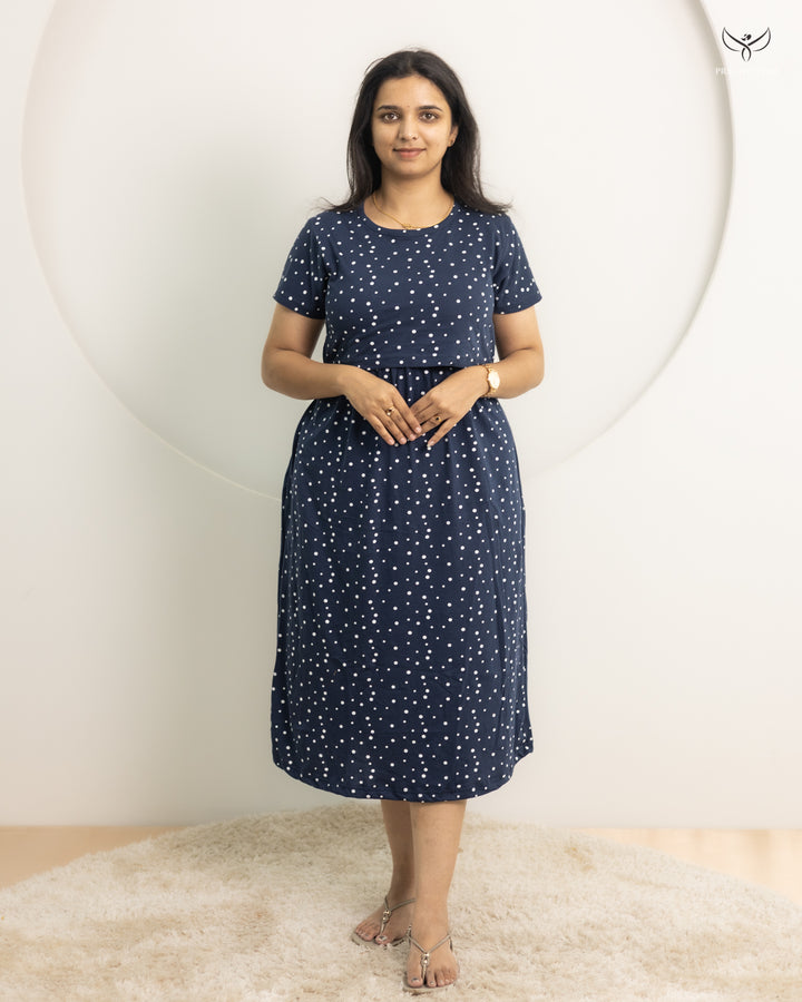 Arvitha SoftCotton Calf Length Maternity Loungewear