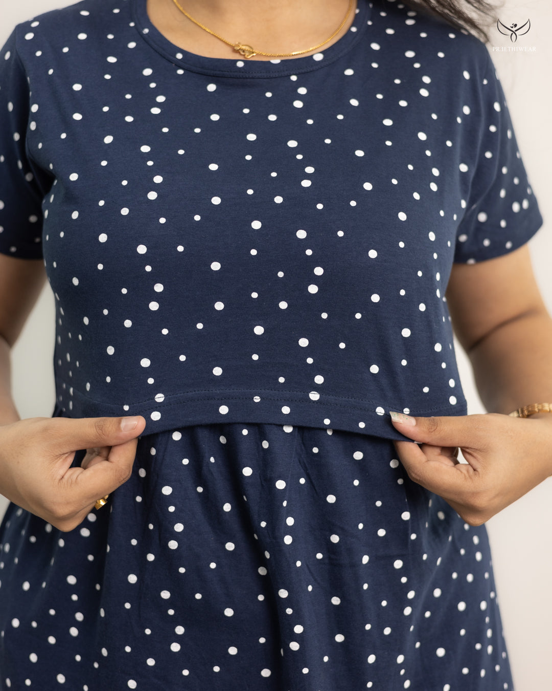 Arvitha SoftCotton Calf Length Maternity Loungewear