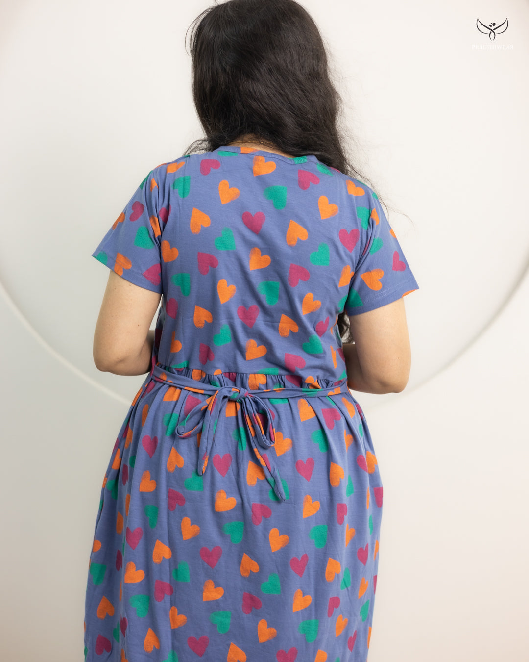 Riona SoftCotton Calf Length Maternity Loungewear