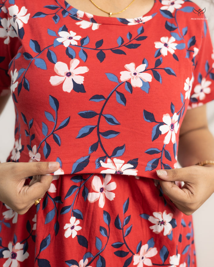 Siyahi SoftCotton Full Length Maternity Loungewear